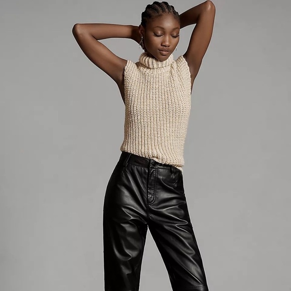 Anthropologie Sweaters - NWT Anthropologie Pilcro Lurex Sweater Tank Vest XL
